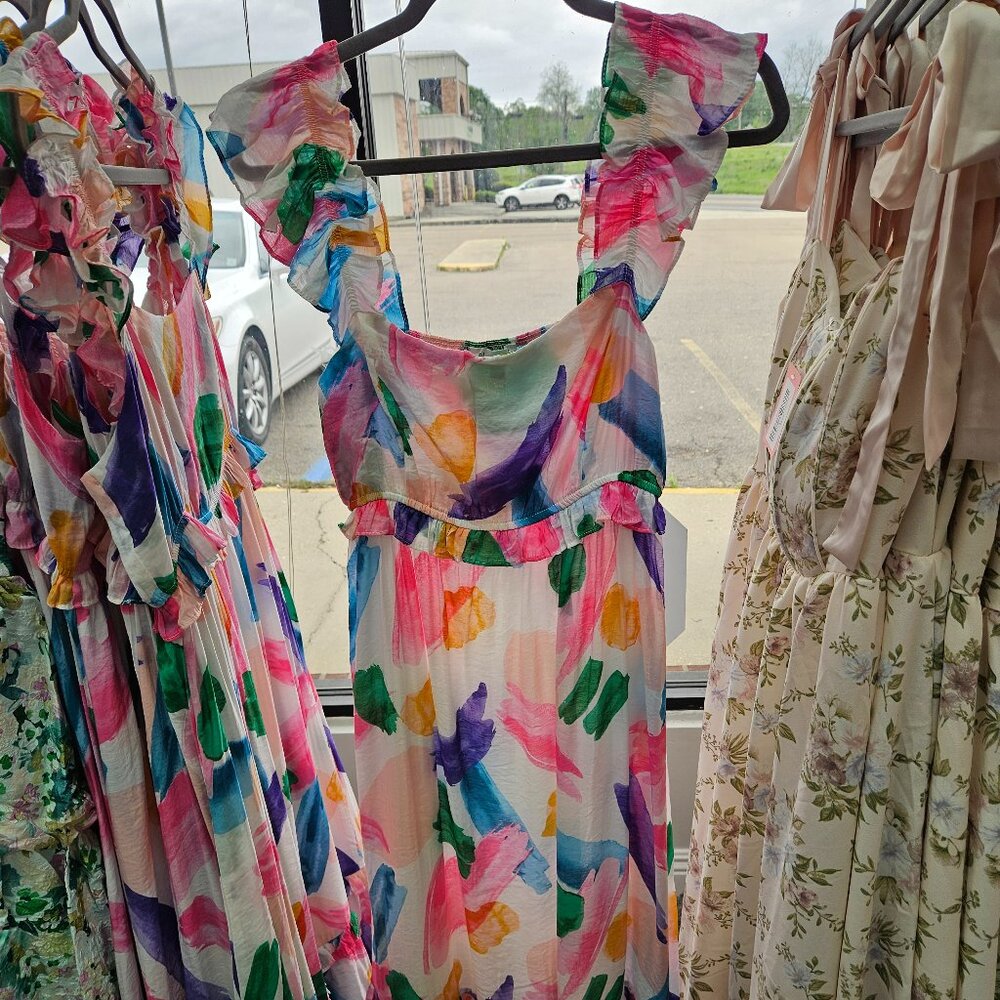 Colors of Spring dress by Blu pepper
